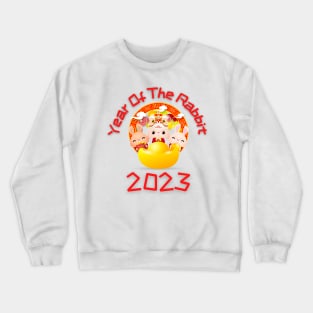 Year Of the Rabbit Chinese Zodiac Lunar New Year Crewneck Sweatshirt